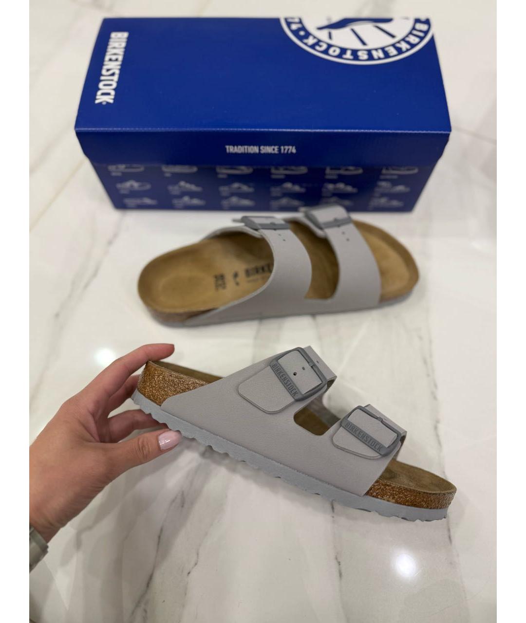 BIRKENSTOCK Кожаные сандалии, фото 9