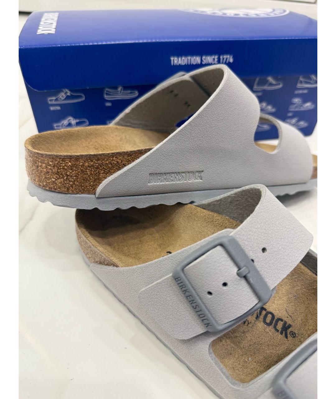 BIRKENSTOCK Кожаные сандалии, фото 5