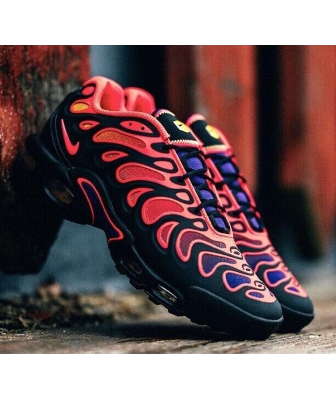 NIKE Красные низкие кроссовки / кеды, фото 8
