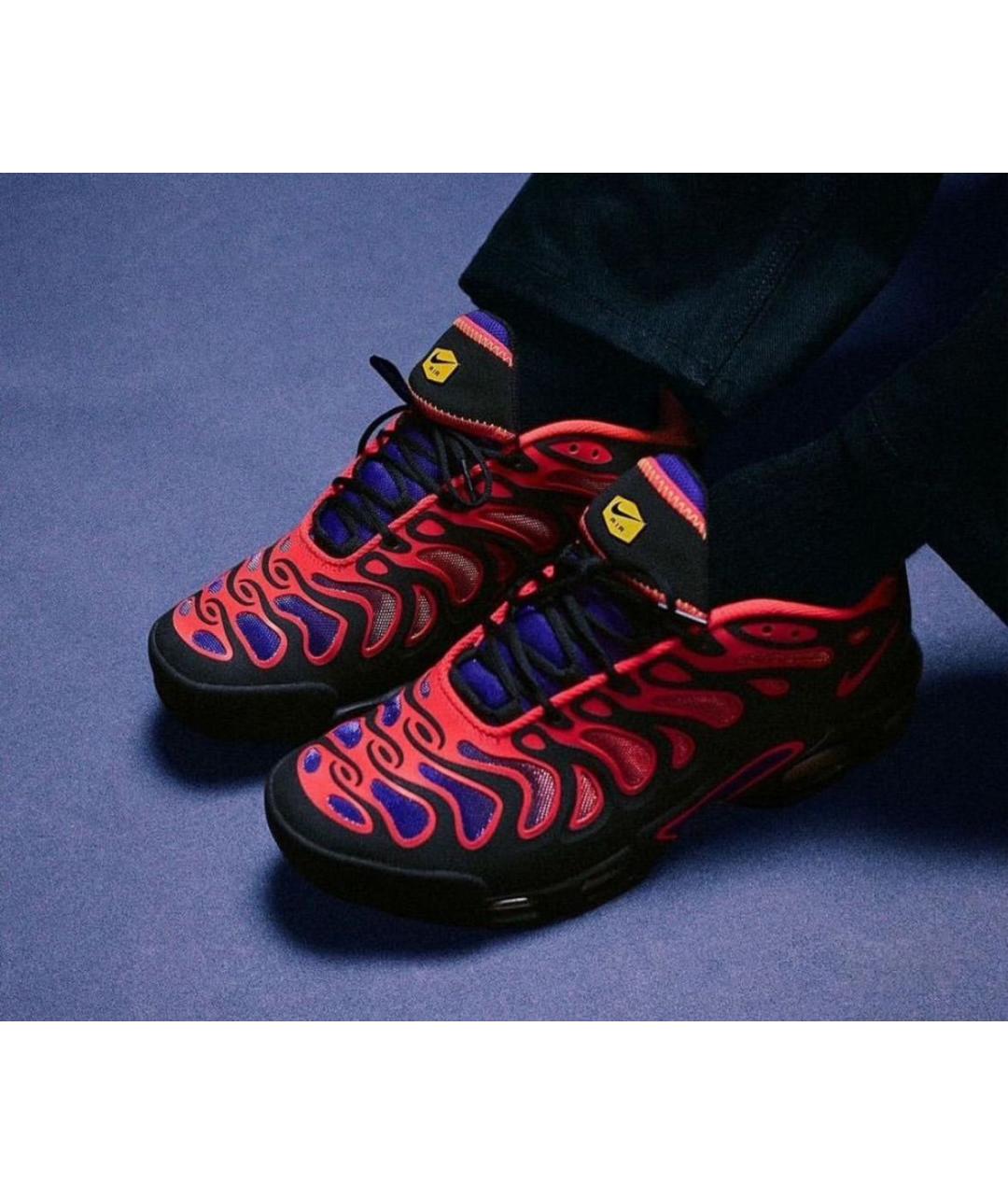 NIKE Красные низкие кроссовки / кеды, фото 6