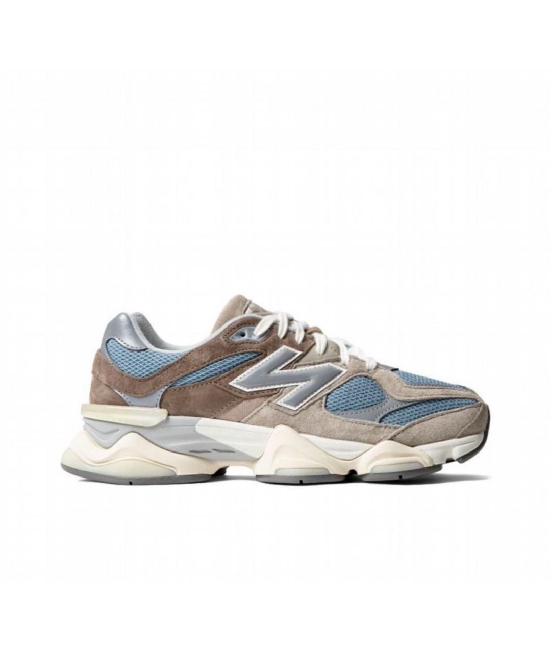 NEW BALANCE Бежевые замшевые низкие кроссовки / кеды, фото 9