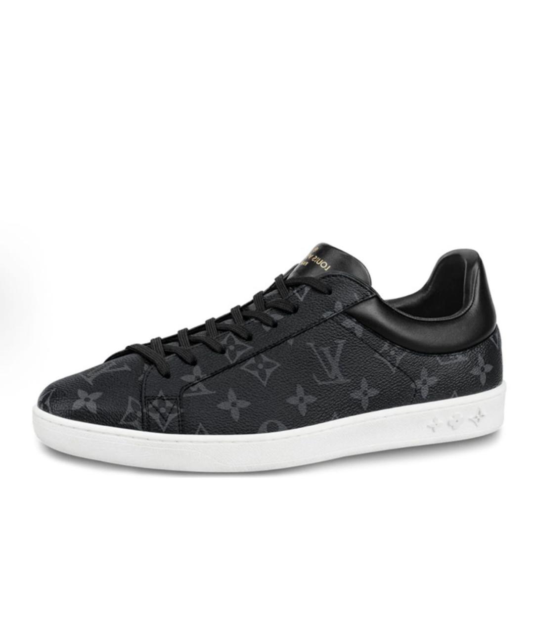 LOUIS VUITTON Черные низкие кроссовки / кеды, фото 5