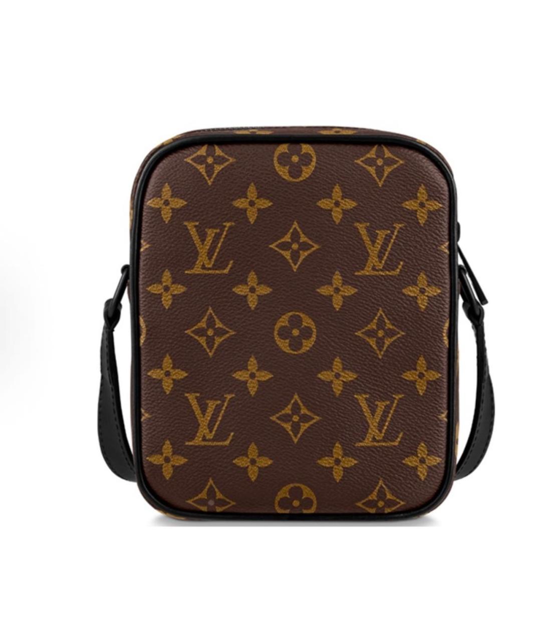 LOUIS VUITTON Коричневая сумка на плечо, фото 3