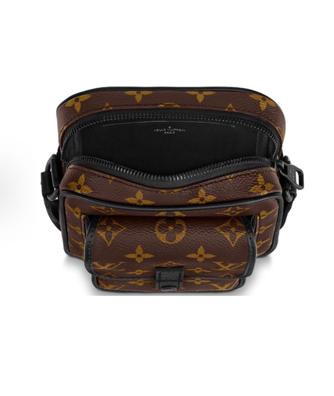 LOUIS VUITTON Коричневая сумка на плечо, фото 5