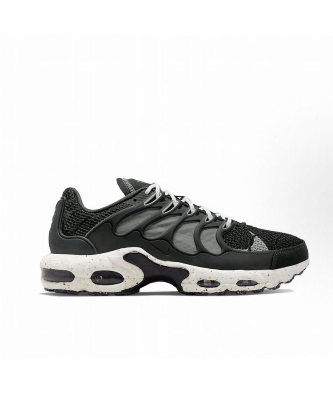 NIKE Черные текстильные низкие кроссовки / кеды, фото 9