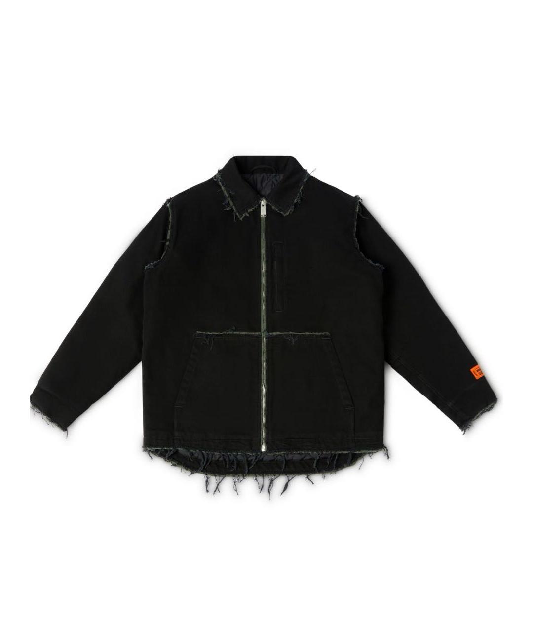 HERON PRESTON Черная деним куртка, фото 9
