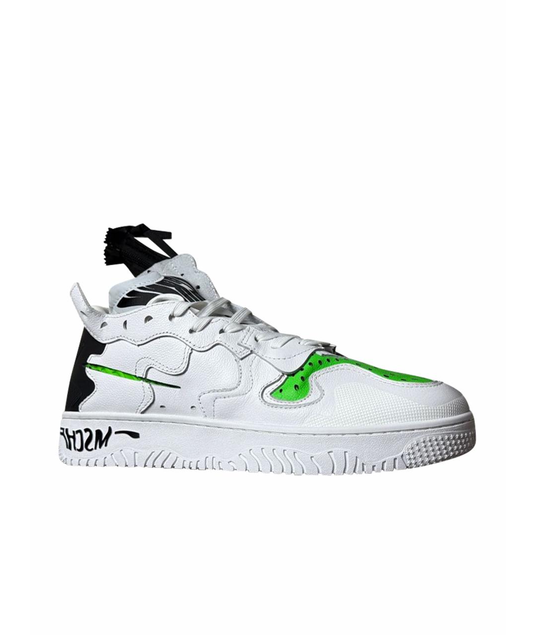 ACRONYM® Белые кожаные низкие кроссовки / кеды, фото 1