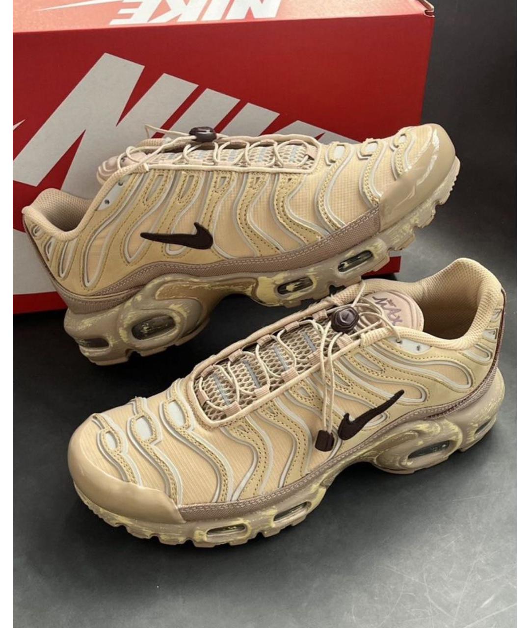 NIKE Коричневые низкие кроссовки / кеды, фото 5