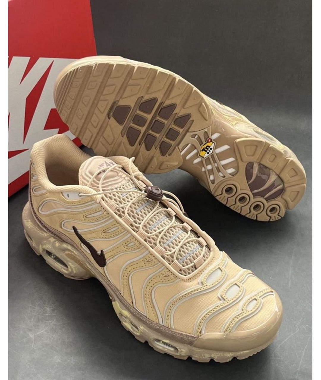 NIKE Коричневые низкие кроссовки / кеды, фото 8