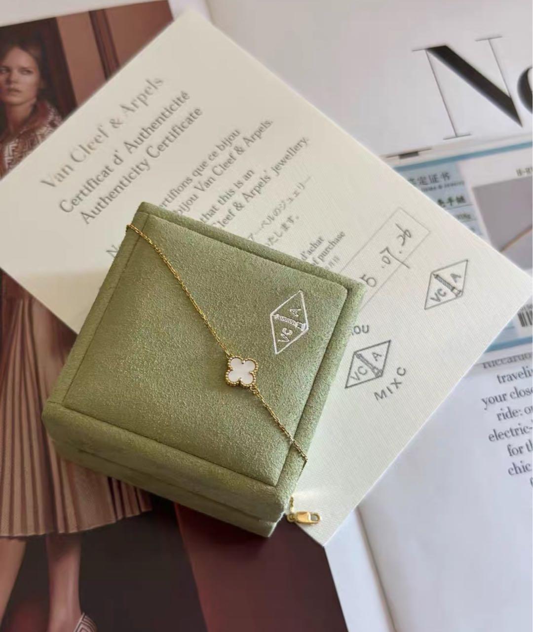 VAN CLEEF & ARPELS Золотой браслет из желтого золота, фото 2