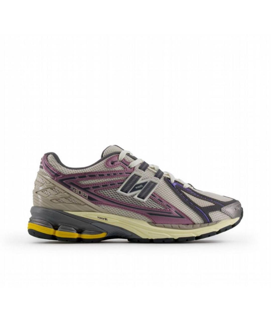NEW BALANCE Фиолетовые кожаные низкие кроссовки / кеды, фото 9