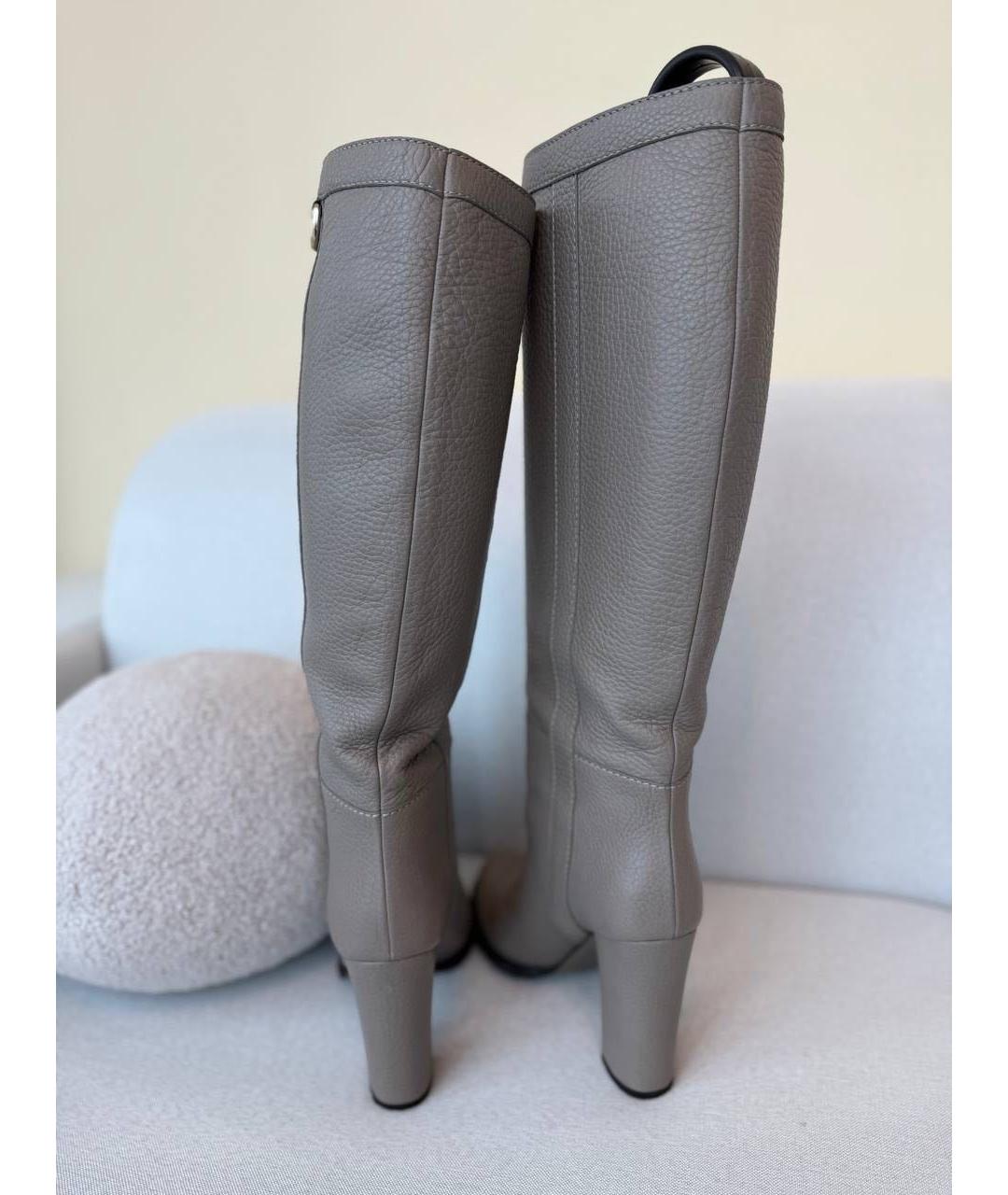 GUCCI Кожаные сапоги, фото 3