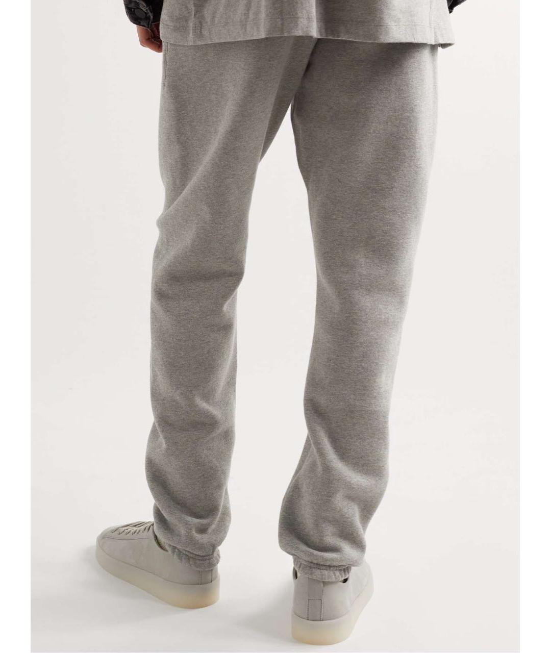 FEAR OF GOD ESSENTIALS Серые хлопковые повседневные брюки, фото 5