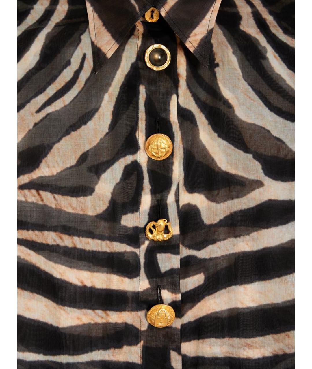 SCHIAPARELLI Черное хлопковое повседневное платье, фото 3