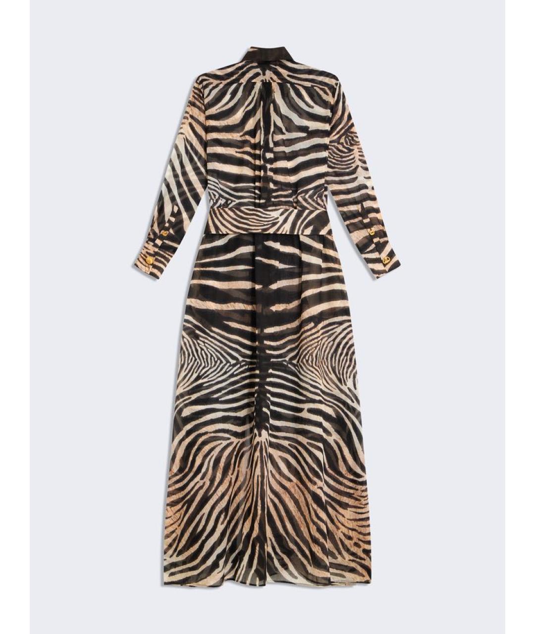 SCHIAPARELLI Черное хлопковое повседневное платье, фото 2