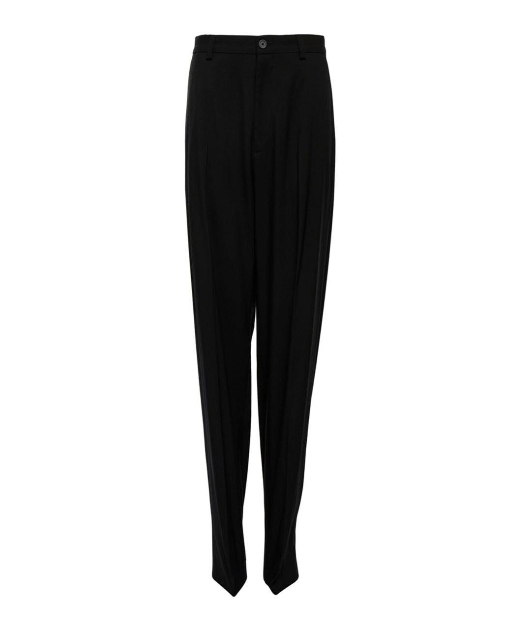 BALENCIAGA Черные прямые брюки, фото 2