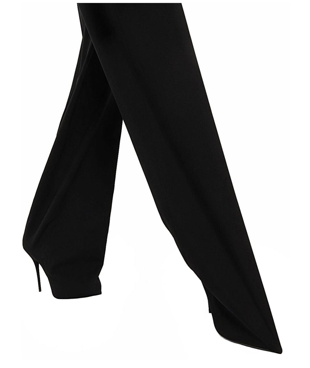 BALENCIAGA Черные прямые брюки, фото 4