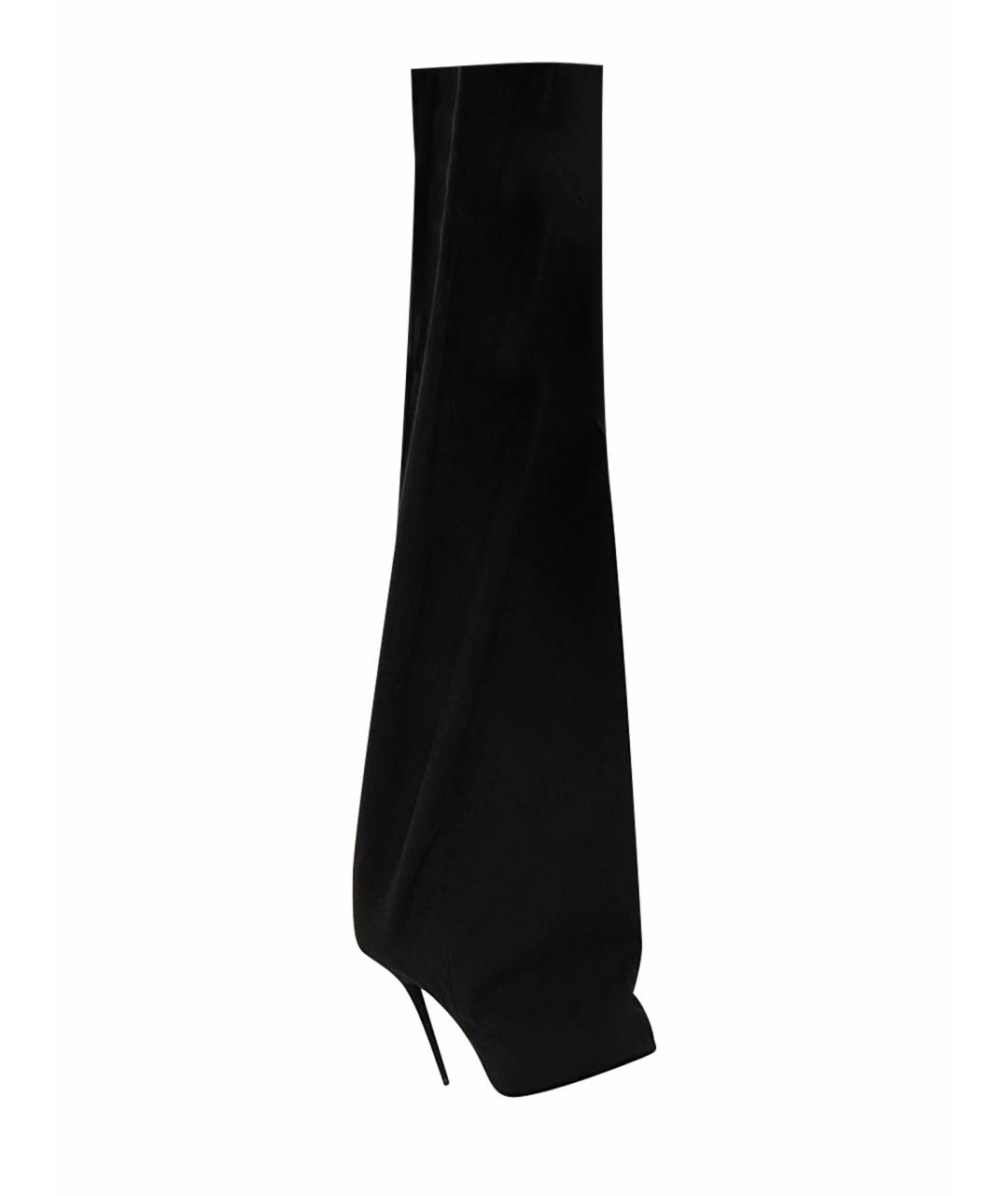 BALENCIAGA Черные прямые брюки, фото 1