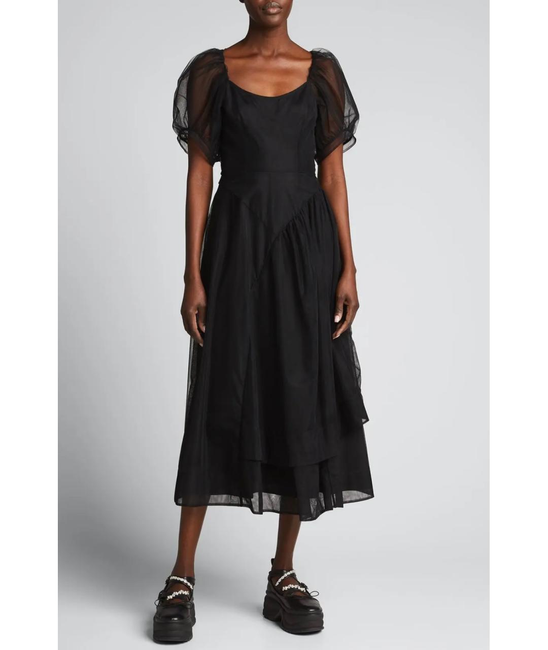 SIMONE ROCHA Черное коктейльное платье, фото 2