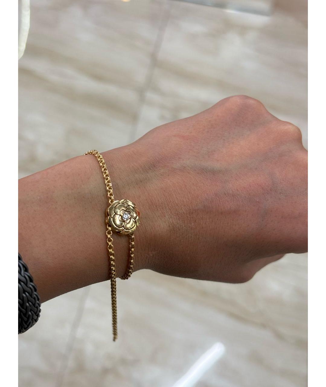 CHANEL Желтый браслет из желтого золота, фото 5