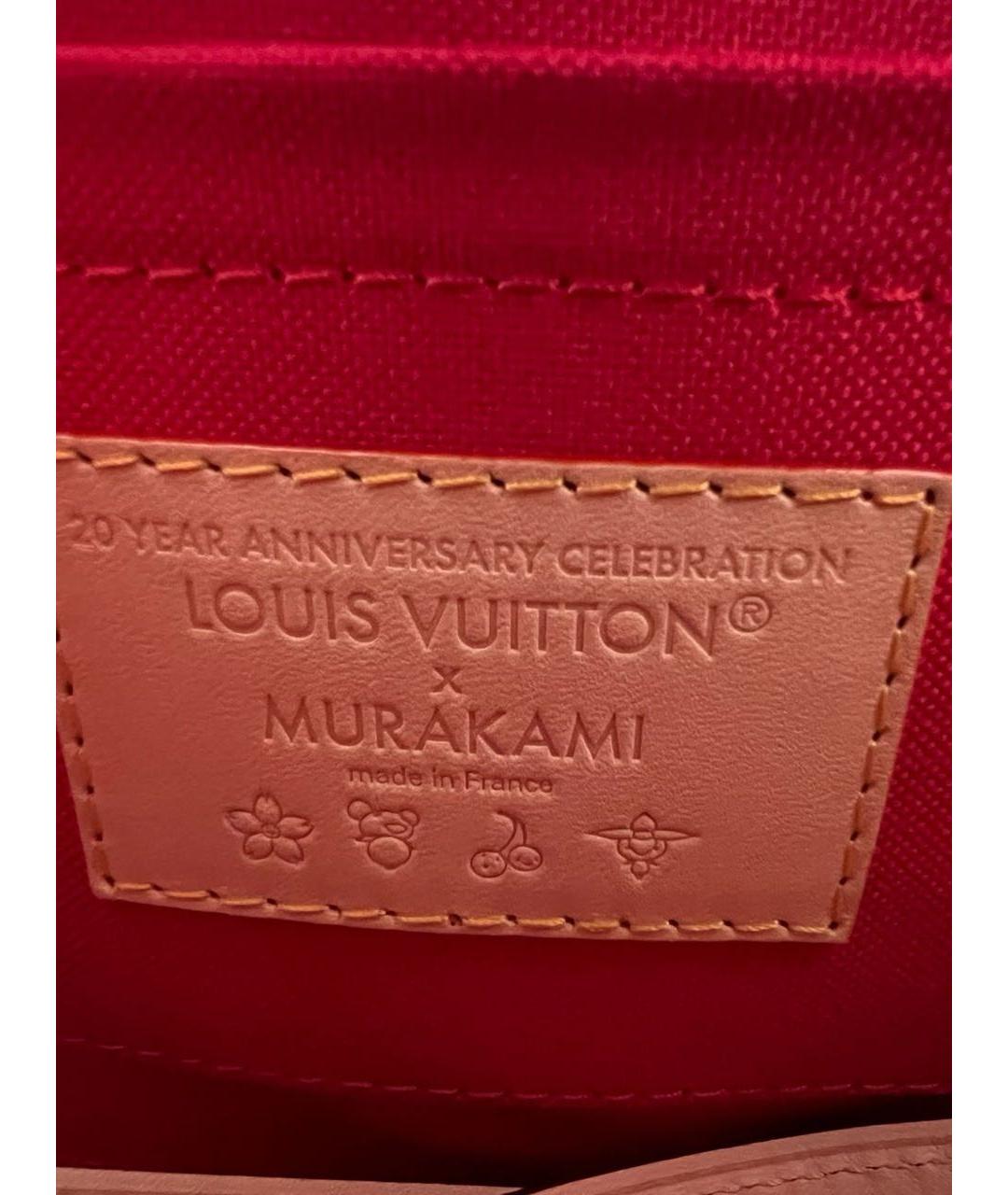 LOUIS VUITTON Белая кожаная сумка с короткими ручками, фото 6