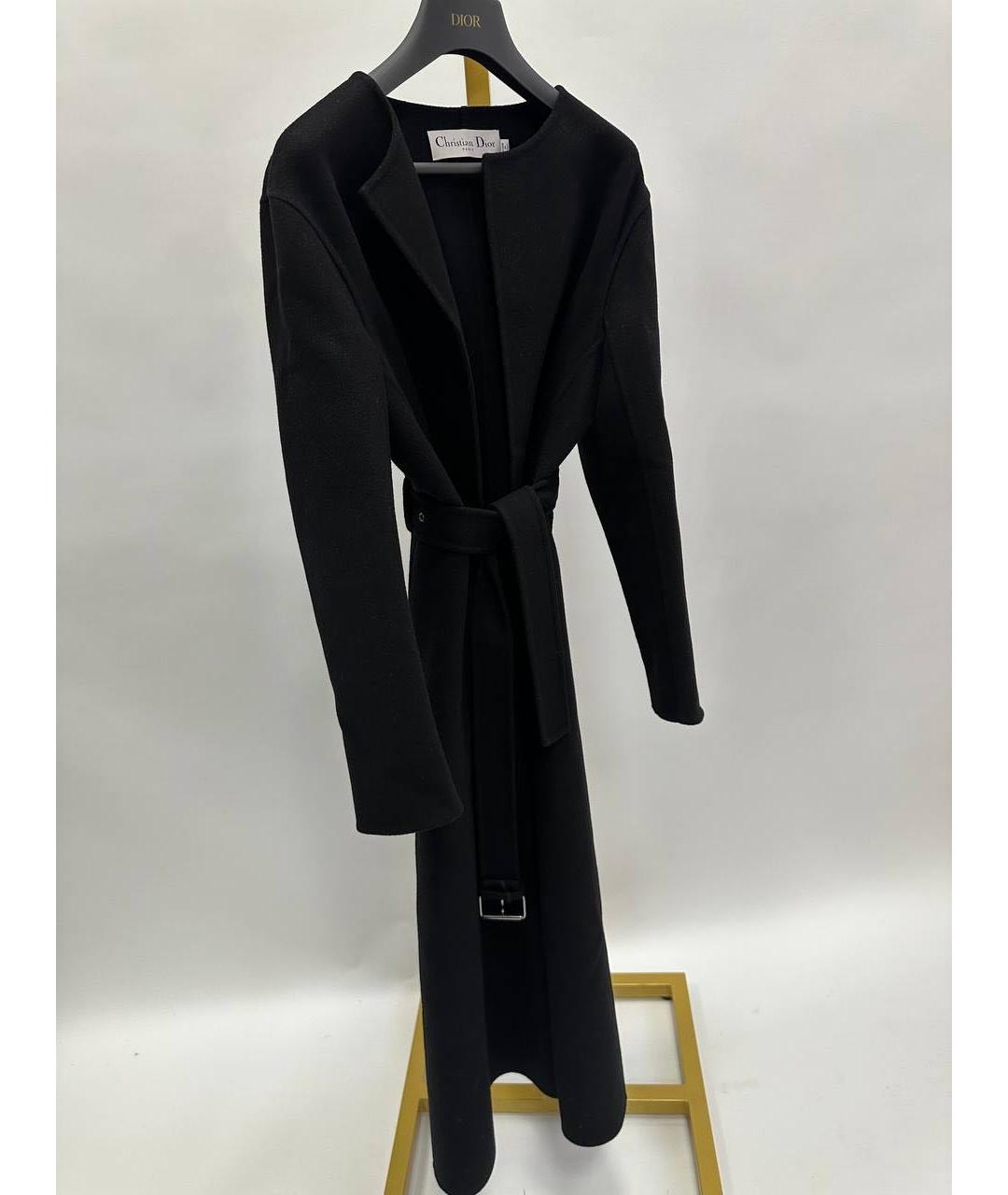 CHRISTIAN DIOR Черное пальто, фото 7