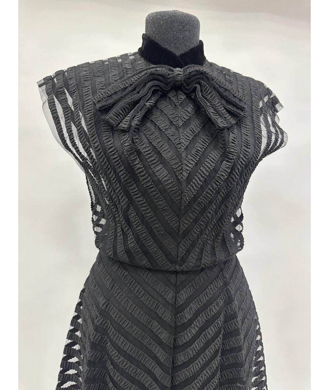 CHRISTIAN DIOR Черное коктейльное платье, фото 6