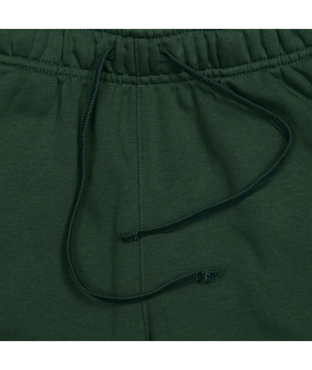 NIKE Зеленые хлопковые шорты, фото 2