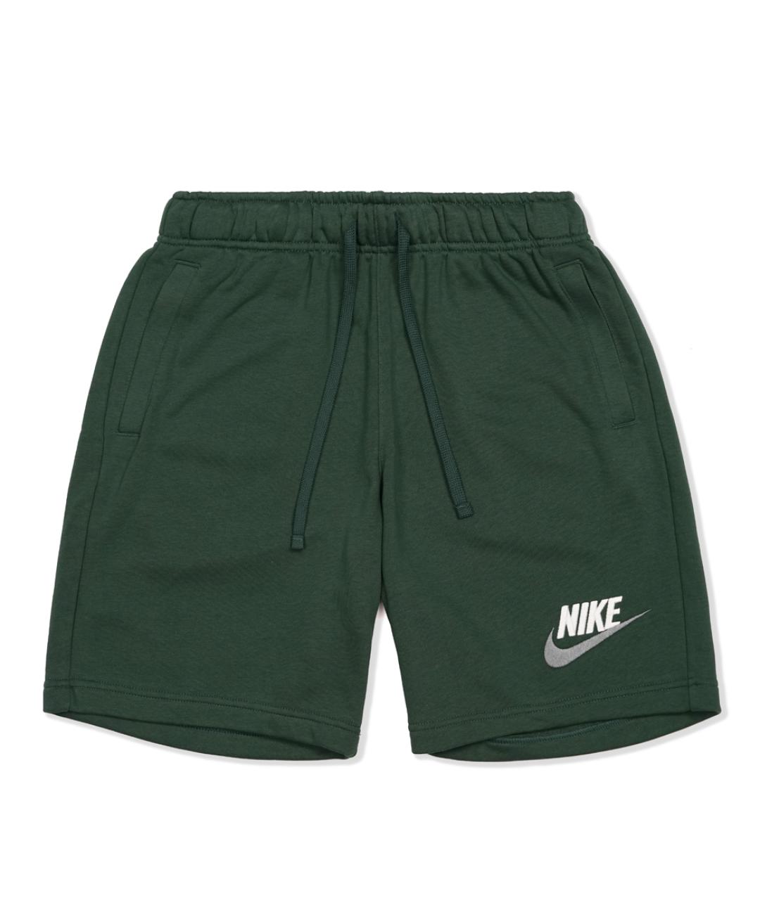 NIKE Зеленые хлопковые шорты, фото 1