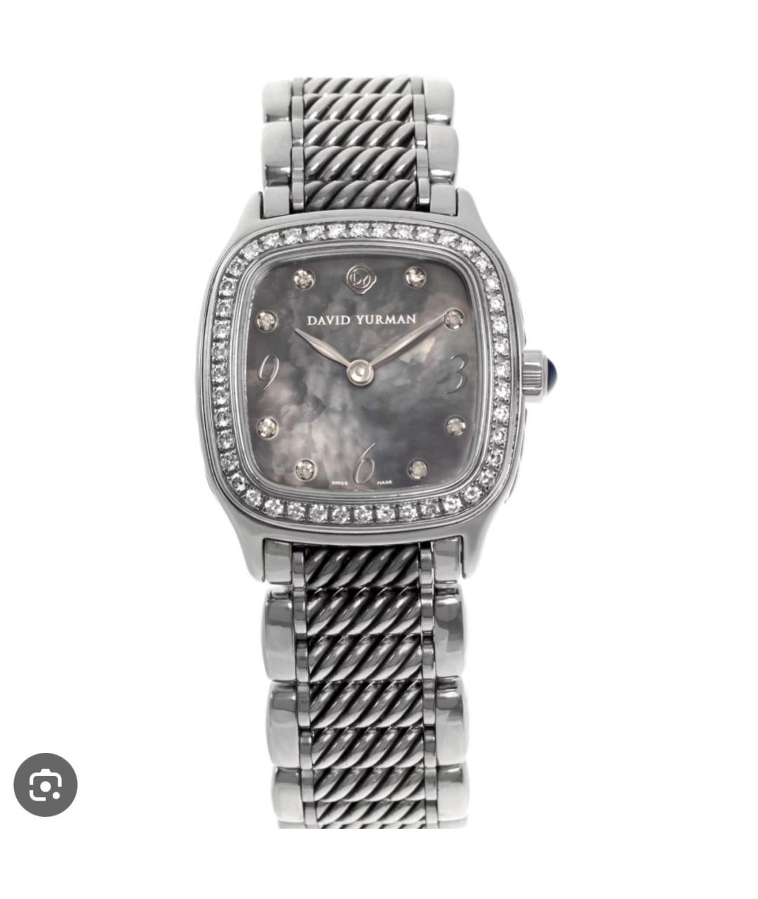 David Yurman Серебряные металлические часы, фото 4
