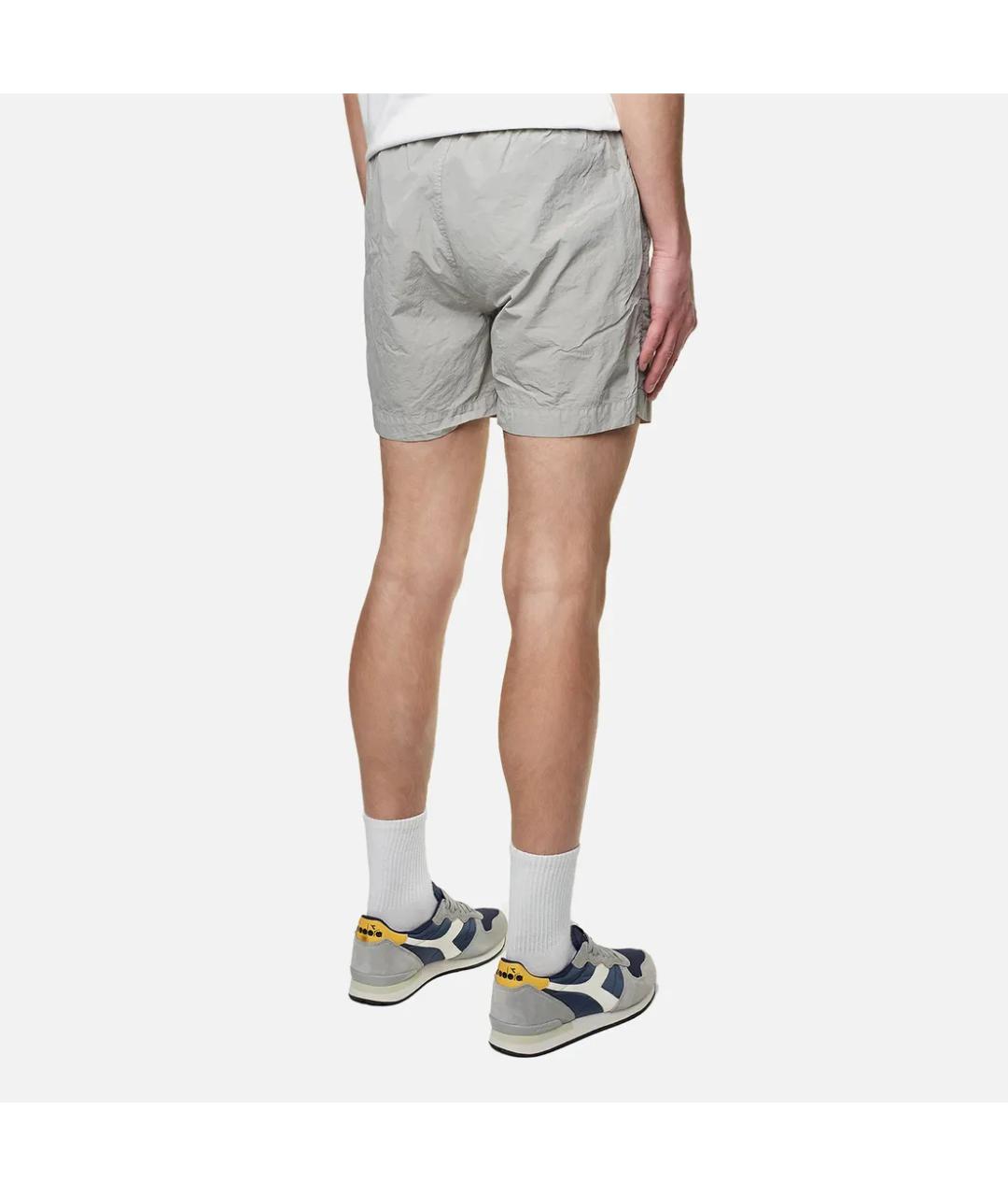CP COMPANY Серые полиамидовые шорты, фото 7