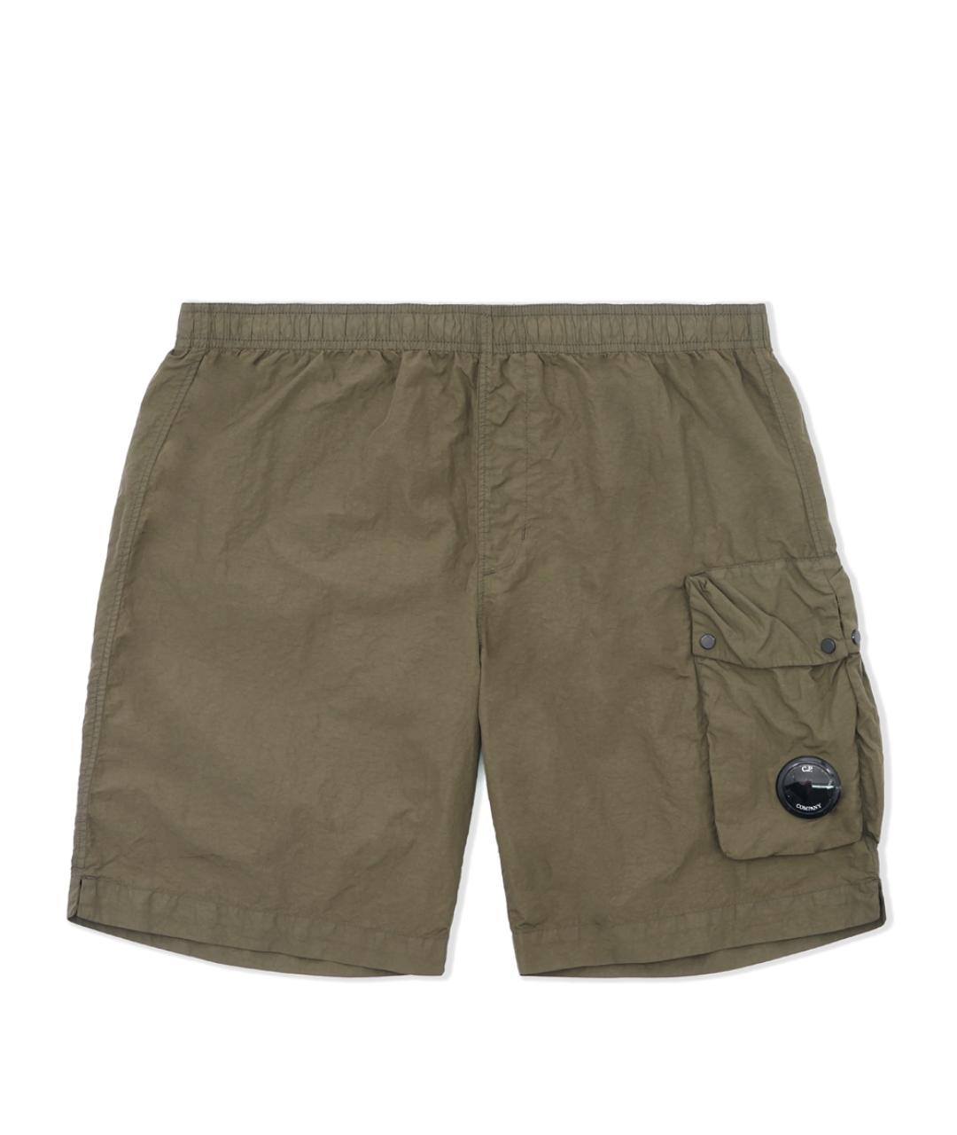 CP COMPANY Хаки полиамидовые шорты, фото 1