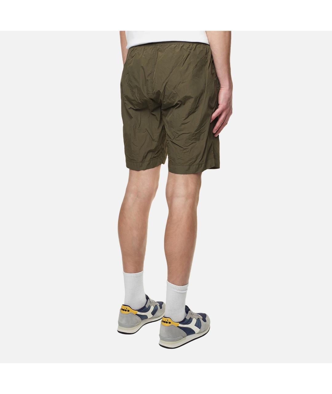 CP COMPANY Хаки полиамидовые шорты, фото 8