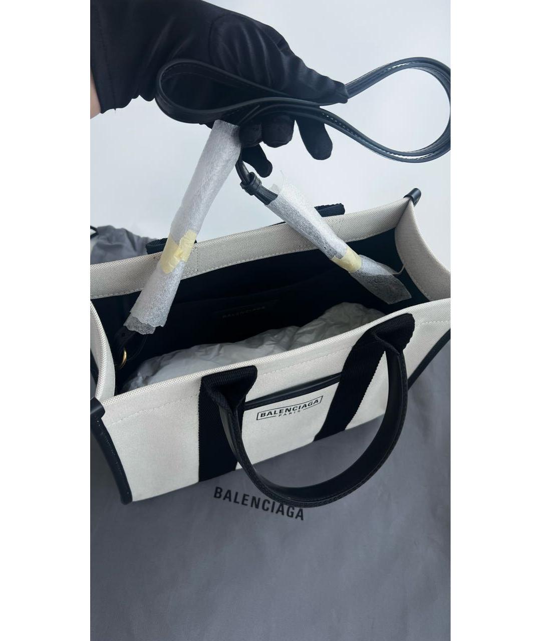 BALENCIAGA Бежевая сумка тоут, фото 7