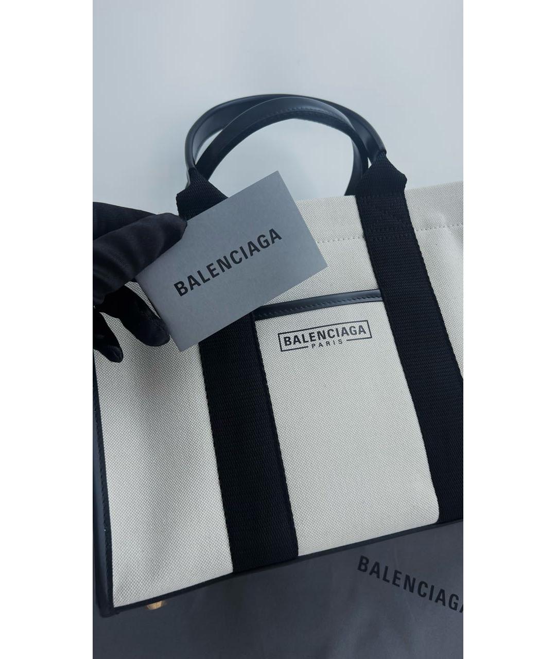 BALENCIAGA Бежевая сумка тоут, фото 5