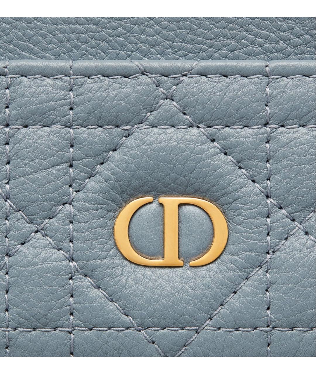 CHRISTIAN DIOR Бирюзовый кардхолдер, фото 3