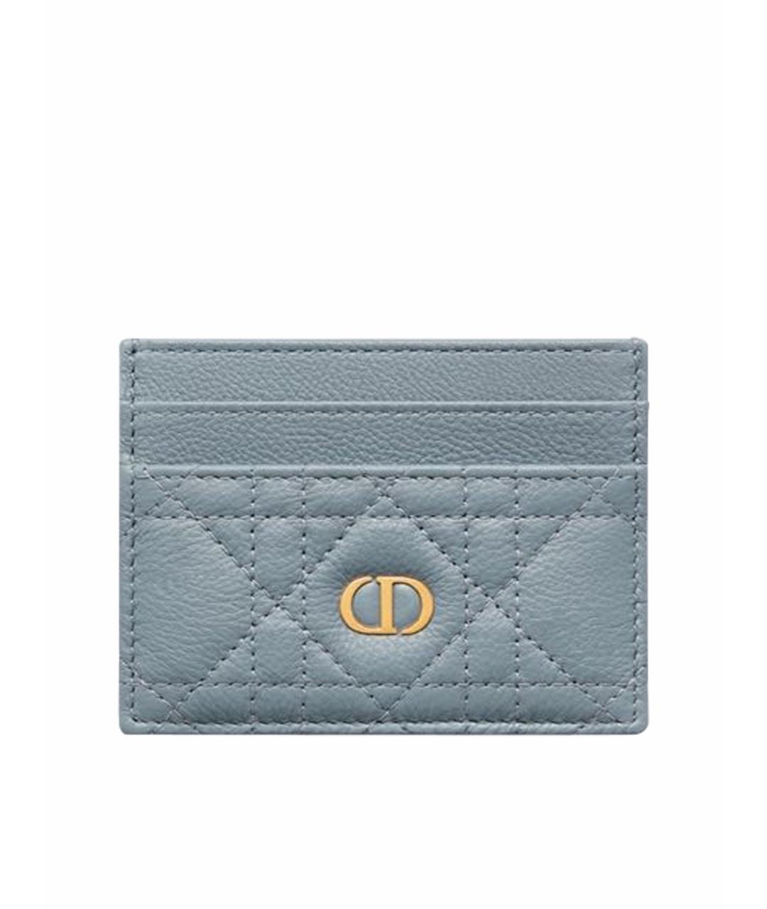 CHRISTIAN DIOR Бирюзовый кардхолдер, фото 1