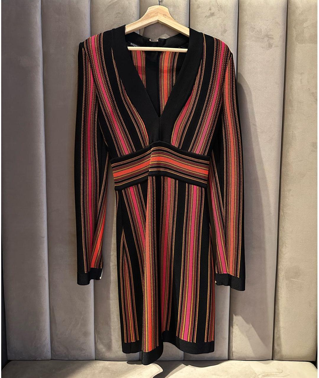 BALMAIN Мульти коктейльное платье, фото 6