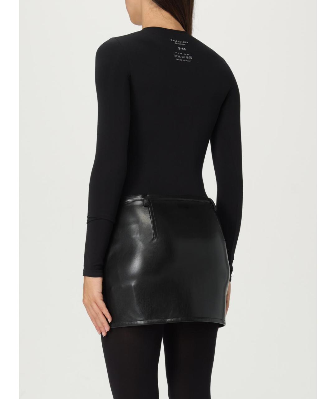 BALENCIAGA Темно-синее боди, фото 3