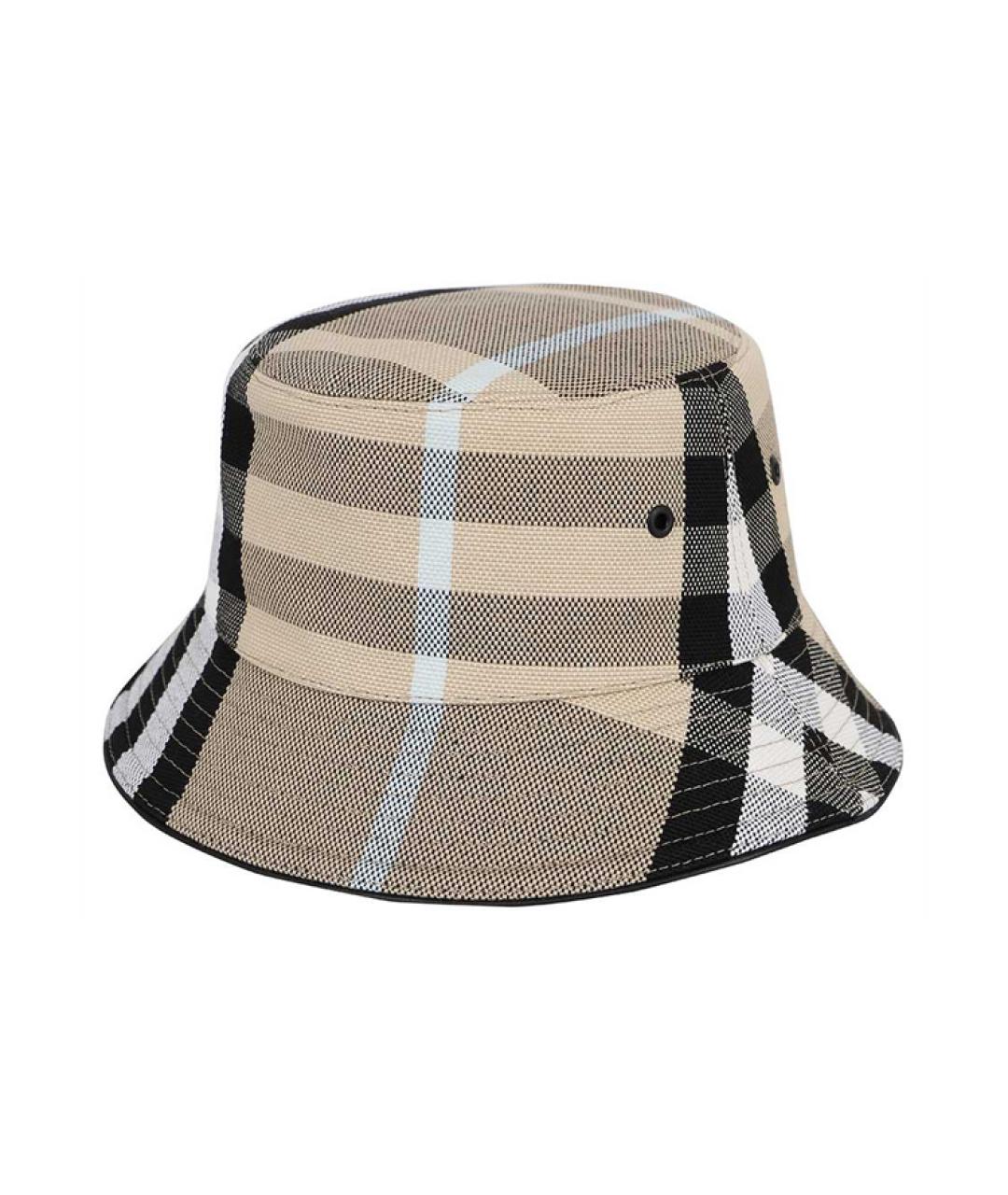 BURBERRY Бежевая хлопковая панама, фото 2