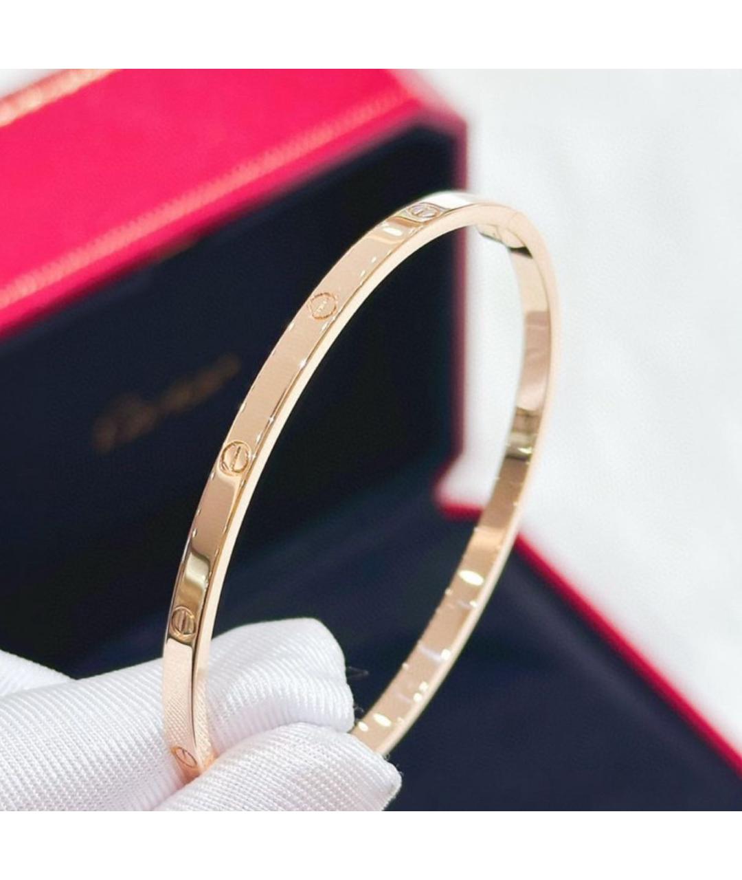 CARTIER Золотой браслет из розового золота, фото 2