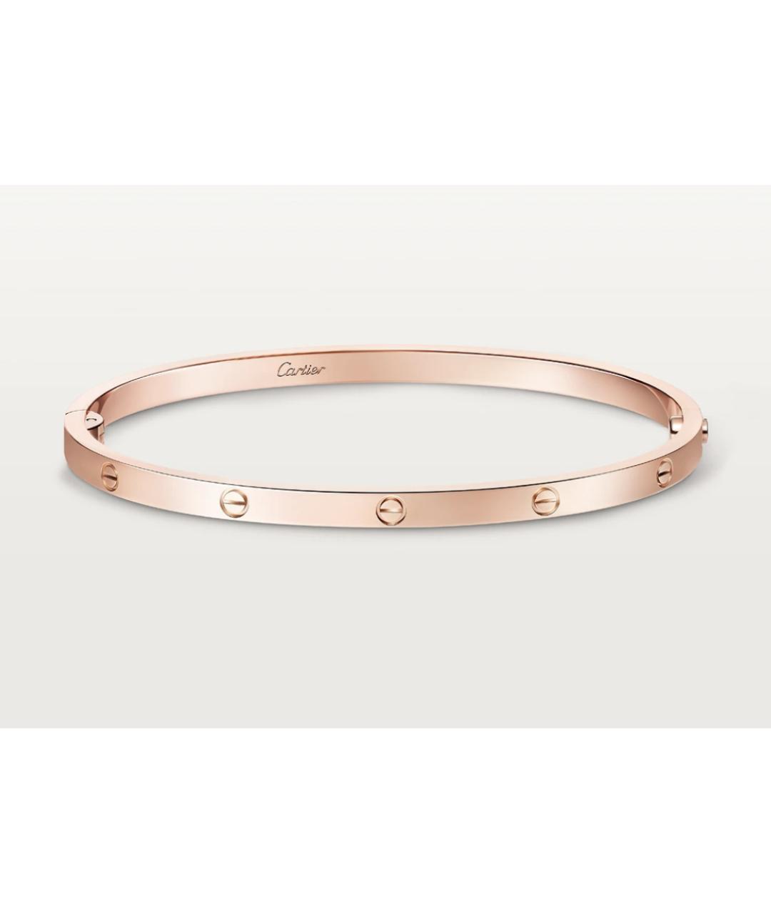 CARTIER Золотой браслет из розового золота, фото 7