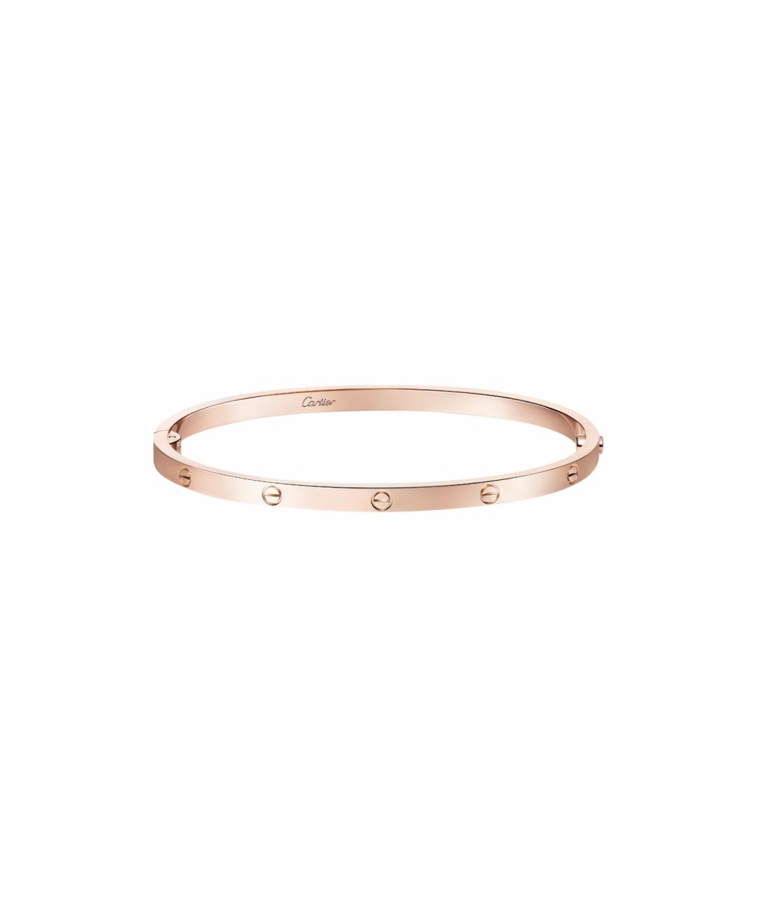 CARTIER Золотой браслет из розового золота, фото 1