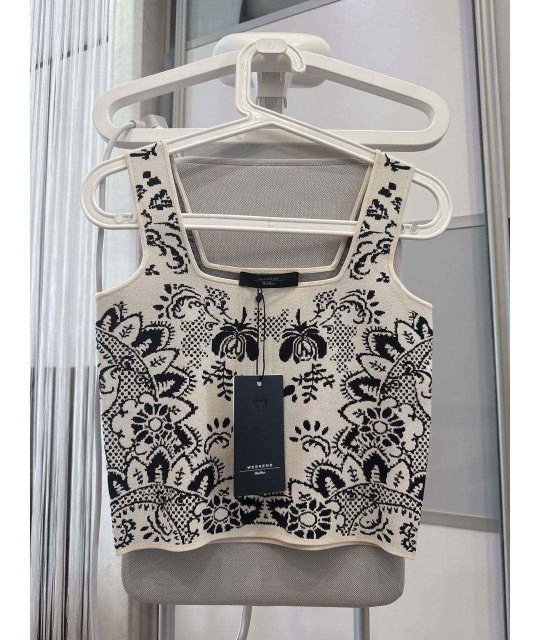 WEEKEND MAX MARA Вискозная майка, фото 3