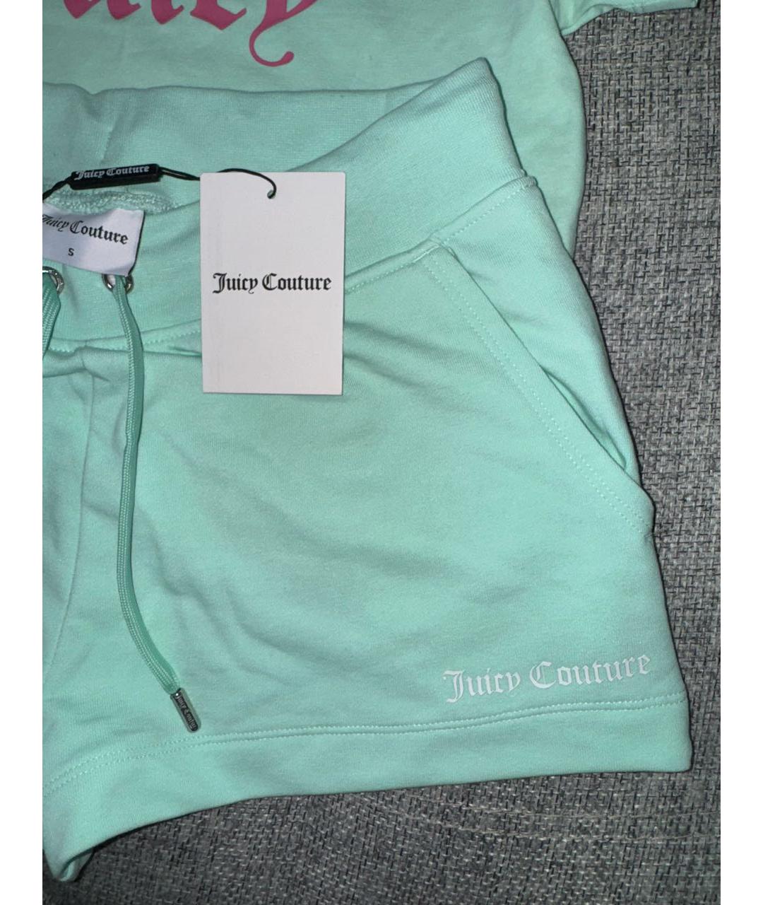 JUICY COUTURE Зеленый хлопковый спортивные костюмы, фото 6