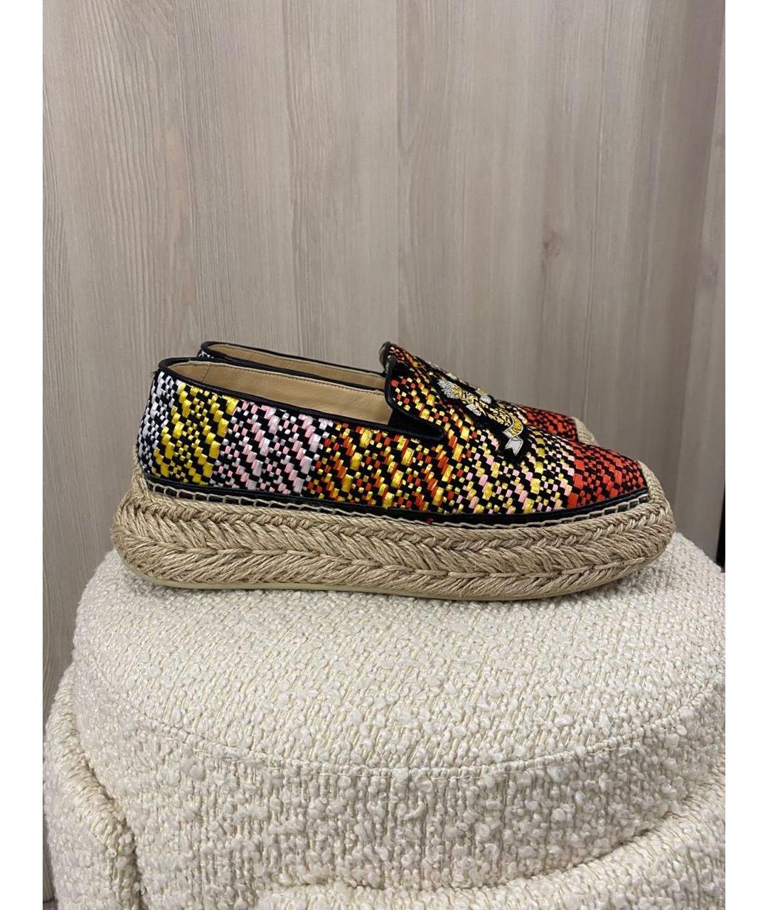 CHRISTIAN LOUBOUTIN Мульти текстильные эспадрильи, фото 7