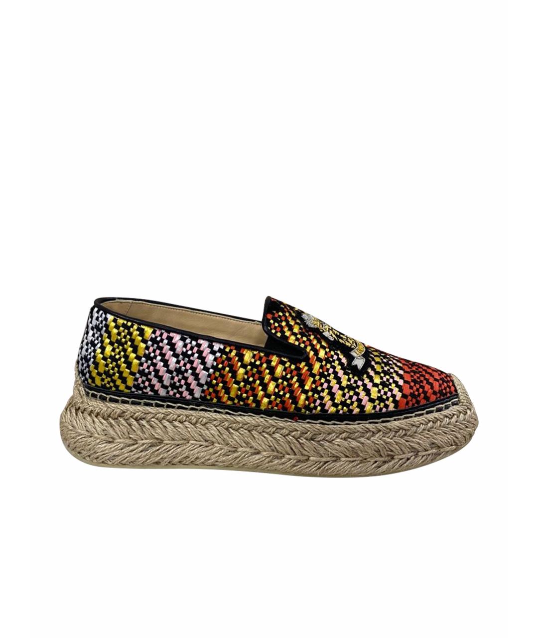 CHRISTIAN LOUBOUTIN Мульти текстильные эспадрильи, фото 1