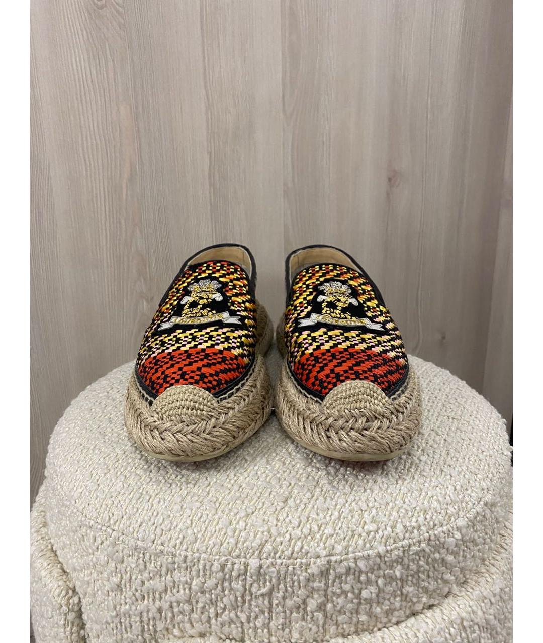 CHRISTIAN LOUBOUTIN Мульти текстильные эспадрильи, фото 6