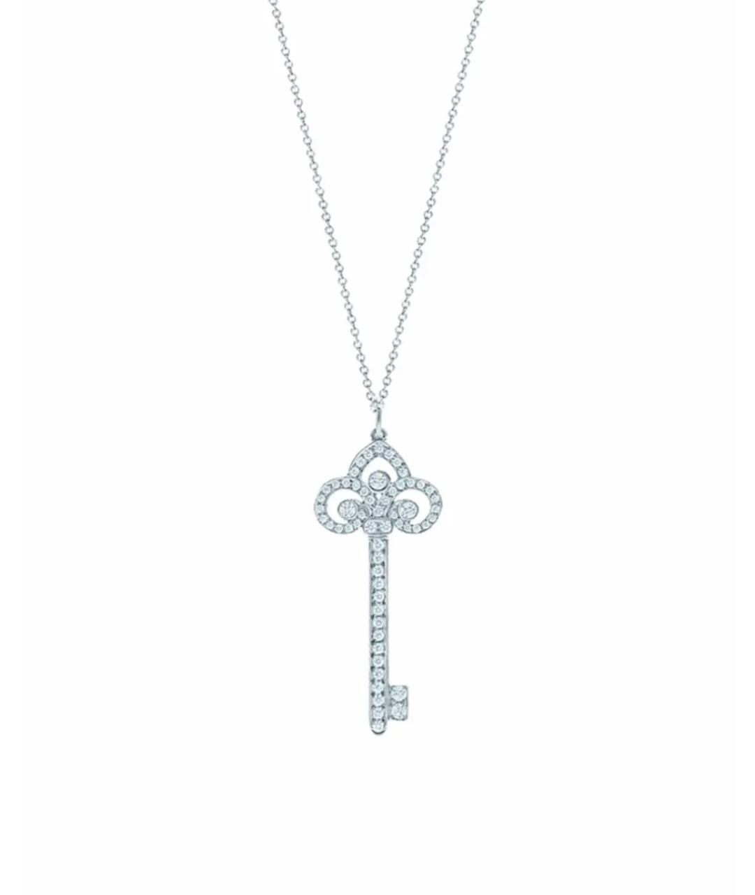 TIFFANY&CO Серебряная подвеска из белого золота, фото 1