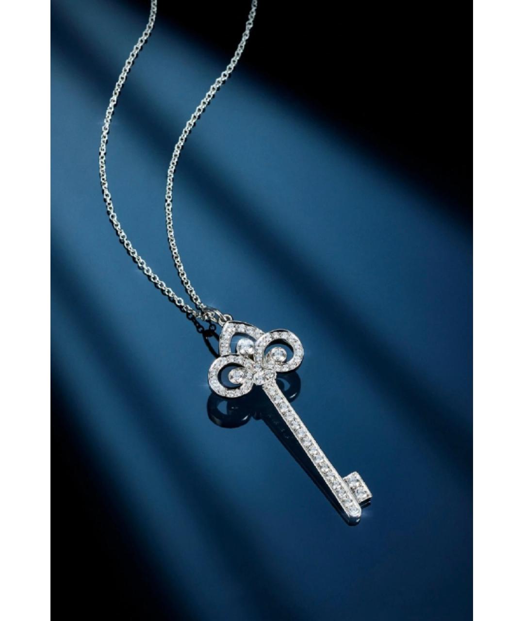 TIFFANY&CO Серебряная подвеска из белого золота, фото 8
